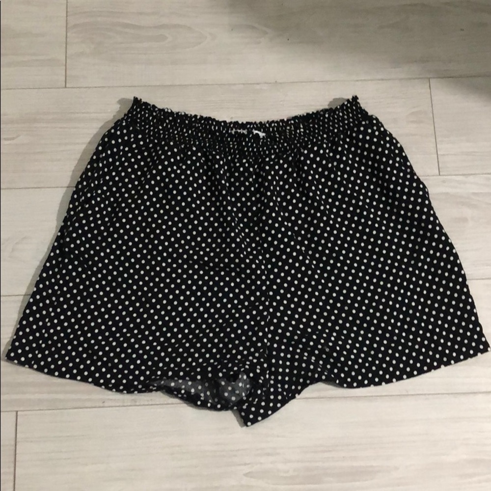 Polka dot shorts
